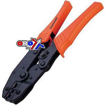 EXPERT RATCHET CRIMPING TOOL, SUIT, RED BLUE & YELLOW CRIMPS, 633615