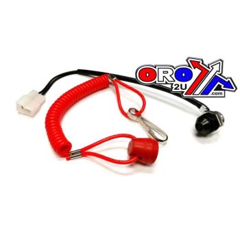 SWITCH KILL TETHER LINE, K&S 12-0100P [PANEL MOUNT]