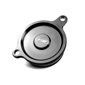 OIL FILTER COVER BLK ALLOY KAW, KAWASAKI KX450F 06-15 OFC-302