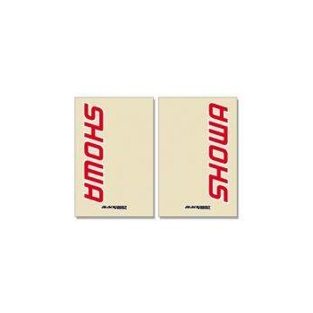 FORK DECAL SHOWA CLR/RED, BLACKBIRD DECAL SET 5045S