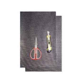 CARBON LOOK SHEET PACK 2, 47x33cm BLACKBIRD 5003