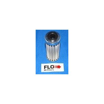 OIL FILTER FLO REUSABLE PC167, PC RACING USA STAINLESS STEEL