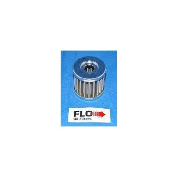 OIL FILTER FLO REUSABLE PC139, PC RACING USA STAINLESS STEEL