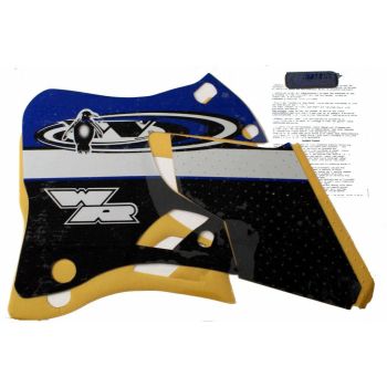 97-01 WR250 YAMAHA RAD AND, TANK, DECAL KIT