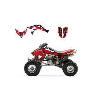 04-20 TRX450R DREAM-2 KIT, BLACKBIRD DECAL KIT 2Q06A