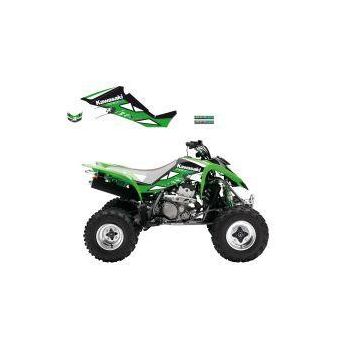 03-08 KFX400 DREAM 2 GRAPHIC, BLACKBIRD DECAL SET 2Q05A