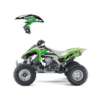 08-16 KFX450 DREAM-2 ATV, BLACKBIRD DECAL SET 2Q14A