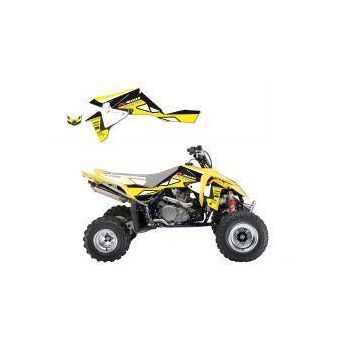 06-11 LTR450 DREAM 2 YELLOW, BLACKBIRD DECAL KIT 2Q09A/02