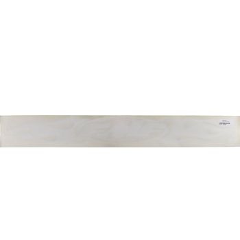 END OF LINE Flames Die Cut Exhaust Sticker 4.5x36 White 00-00 Universal - FMF 011284