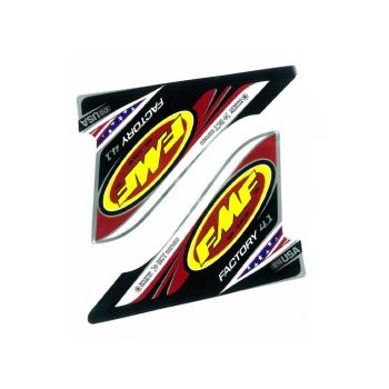 END OF LINE Factory 4.1 Exhaust Wrap Logo Decal 2-Pack - FMF 012636