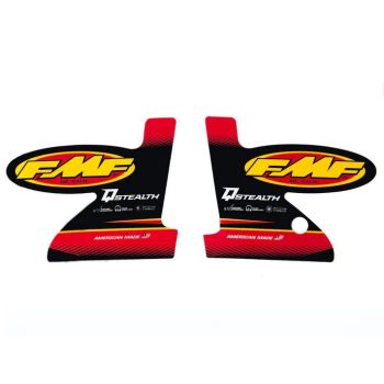 END OF LINE Q Stealth 2-Part Exhaust Wrap Logo Decal - FMF 012692