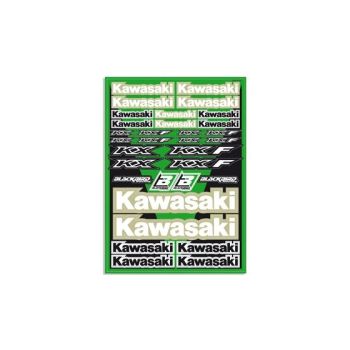 UNIVERSAL KIT KAWASAKI, BLACKBIRD 5430 STICKER SHEET
