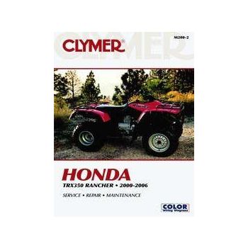 MANUAL 00-06 TRX350 Rancher, CLYMER M200 HONDA ATV
