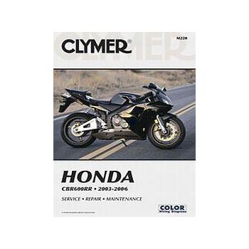 MANUAL Honda CBR600RR 03-06, CLYMER M220 REPAIR Maintenance
