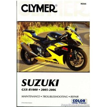 MANUAL Suzuki GSX-R1000 05-06, CLYMER M266 REPAIR Maintenance
