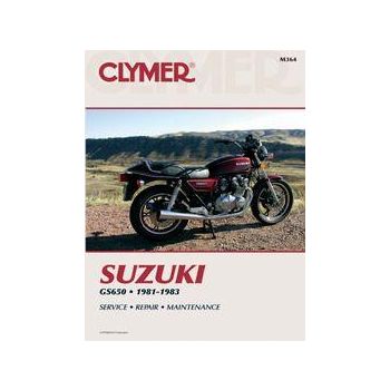 MANUAL Suzuki GS650 Fours, CLYMER M364 REPAIR Maintenance