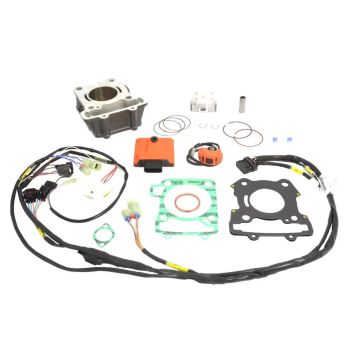 CYLINDER FULL KIT A 65mm 10-15 KTM DUKE 125 CDI ATHENA 160CC BIG BORE PISTON AND CDI INCLUDED P400270100024