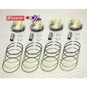 PISTON KIT SET/4 CBR1000RR, WOSSNER K8742DA-4 75.00mm