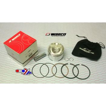 PISTON KIT HARLEY 3.497" EACH, WISECO 4730PS DAVIDSON, Compression ratio: 9.5:1 Domed