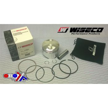PISTON KIT HARLEY 3.497" EACH, WISECO 4729PS DAVIDSON, Compression ratio: 7:1 Domed