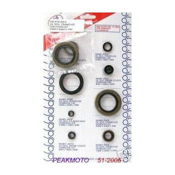 OIL SEAL SET KX500 88-04 9pcs, K&S 51-2006 KAWASAKI MX