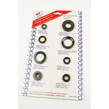 OIL SEAL SET ENGINE 02-14 YZ85, K&S 51-4007 YAMAHA KIT / 8