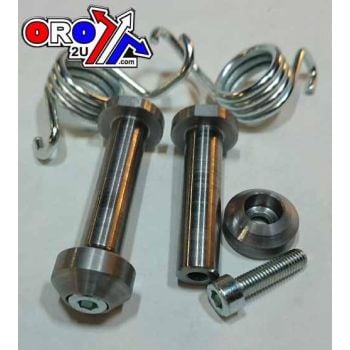 FOOT PEG SPRING & PIN CR/RM, MINO 12-0011 10mm