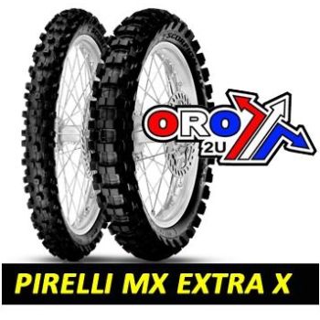 N.L.A OFFER PART NUMBER 62-309, 18-100/100 MX EXTRA X PIRELLI, TYRE NHS 2133100 SCORPION