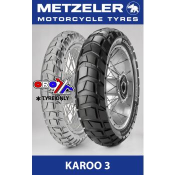 150/70 17 69R TL M+S KAROO 3, METZELER 2316300 REAR TYRE, ROAD, MC