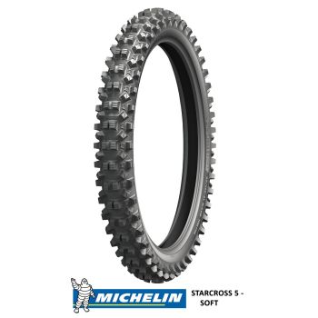 NLA OFFER STARCROSS 6, 21-80/100 STARCROSS 5 SOFT, M51 M/C MICHELIN 785304