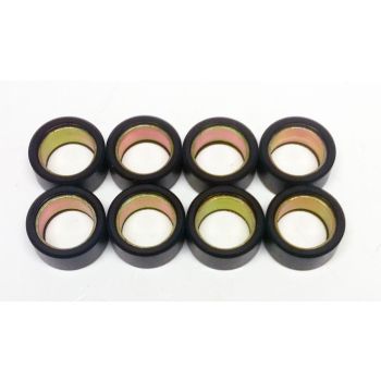 CLUTCH ROLLER SET 8PCS 30X15MM 15G YAMAHA KODIAK RHINO WOLVERINE GRIZZLY 5GH-17632-00