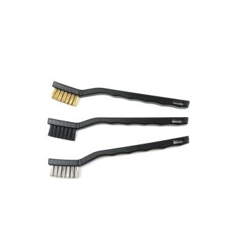 MINI WIRE BRUSH SET/3 7"