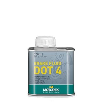 250ml DOT 4 BRAKE FLUID DOT4, MOTOREX 7300227, BOX = 12