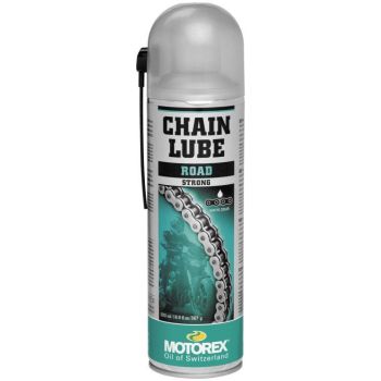 500ml CHAIN LUBE ROAD STRONG, MOTOREX 7300415, BOX = 12