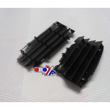 LOUVERS RAD KX450F BLACK, POLISPORT 8456000001, P8456000001