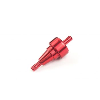 FUEL FILTER ALUM SMALL RED FL002-RED