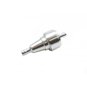 FUEL FILTER ALUM SMALL SILVER FL002-SILVER