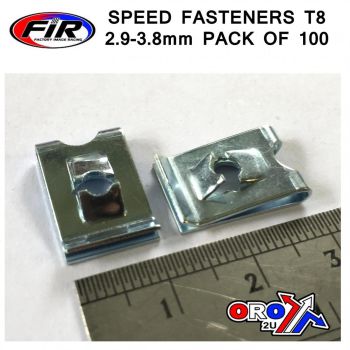 SPEED FASTENERS T8 2.9-3.8mm, PACK OF 100, SF6