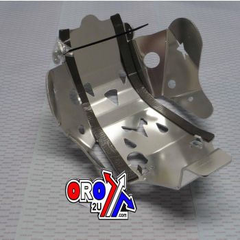 SKIDPLATE ENDURO 07-08 RMZ450, 120510238, ALUMINIUM BASH PLATE