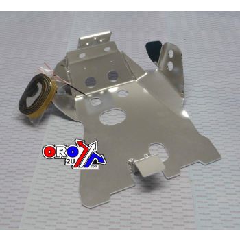 SKIDPLATE ENDURO GAS GAS 250-3, 121410237, ALUMINIUM BASH PLATE