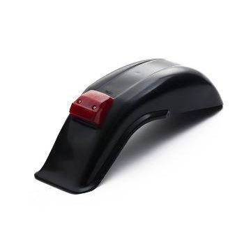 ENDURO REAR FENDER BLACK, Universal fitting.