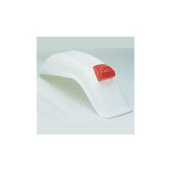 ENDURO REAR FENDER WHITE, Universal fitting
