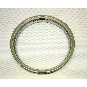 RIM 1.85x16" STEEL CHROME 121410460