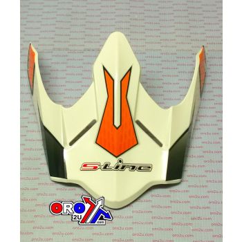 HELEMT PEAK WHITE/ORANGE, S813 PEAK CRO2GAC01OR