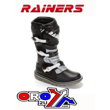 TRIAL BOOT BLACK US 10 RAINERS 3029N44