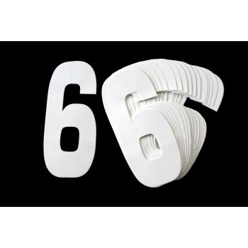 6/9 WHITE 8"No.20cm. PACK