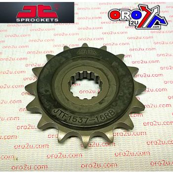 FRONT SPROCKET JTF1537.16RB JT, OE Rubber Cushioned