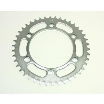 REAR SPROCKET STEEL 42 [JTR897.42] 520, SILVER
