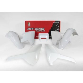 PLASTIC KIT ENDURO 17-18 HUSKY TE/FE/TX, 5 PIECE, COLOUR WHITE, R-KITHSQ-BN0-517