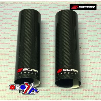 CARBON UPPER FORK WRAPS, SCAR RACING SFWUB 160x52 Carbon fibre